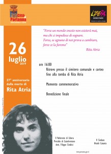 27 anniversario rita atria